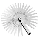 Spurtar 32 Klingen Fühlerlehre 0,03-1,00mm/0,001-0,04" Edelstahl Metrisch/Imperial Werkzeug zur Messung für Messung Gap Breite/Dicke/metrisch Größen