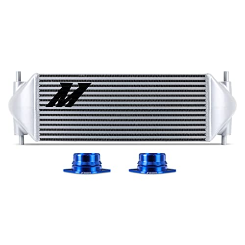 Mishimoto Ladeluftkühler, Lagerstandort kompatibel mit Ford Bronco 2,3 l/2,7 l, Silber