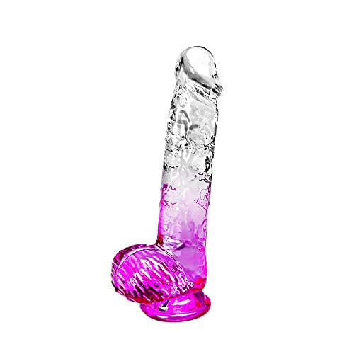 Realistische klare gummi penis natur Dildo transparent sex spielzeug für Frauen saugnapf groß,17cm didloschwanz männer kleiner dünner Dildo echt mit paare und analdilos herren Anfänger