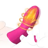 Finger Vibrator Sex Spielzeug für die Frau Extrem, Sex Toys mit 10 Vibrationmodi und Heizfunktion Vibratorensets für Frauen klitoris G-Punkt Nippel, Mini Vibration für Frauen Sexspielzeug für Paare