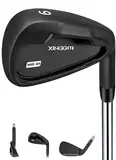 XINGGM XM-01 Einzelne Golf-Eisen oder Golf-Eisen Set - Premium Herren Golfschlägereisen mit Stahlschaft für Rechtshänder Golfer Stiff Flex (#9 Iron Single)