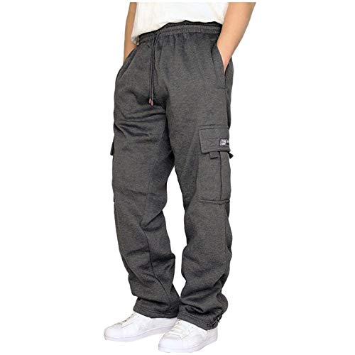 RYTEJFES Cargohose Herren Hosen Jeans Freizeithose Herren Jogginghose Jungen Hosen Damen Chino Arbeitshosen Jogginghose Trainingshose Cargohose Fahrradhose Outdoorhose Trekkinghose Stoffhose Cargo M