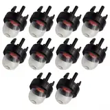 Kettensägenlampe 10 Stück Kraftstoffleitung Ersatzteile kompatibel mit PS 32 35 350 420 168398-2 Outdoor Power Equipment Bulb Ersatz