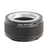 FOTGA Objektivadapter Konverter Ring für M42 42mm Screw Mount Objektiv Lens to Z-Mount Mirrorless Camera, Kompatibel mit Nikon Z50 Z30 Z9 Z8 Z7II Z6II Z7 Z6 Z5 Zf Zfc Full Frame Spiegellose Kamera