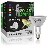 SOLAR RAPTOR HID UV-Strahler, Metalldampflampe, Wärme & UV-Lampe für Terrarien (35 Watt/Flood)