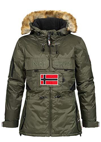 Geographical Norway Damen Bellaciao Baby Jacke, Caqui, S…