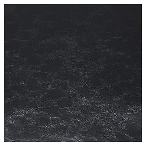 Kunstleder Polsterstoff Meterware FüR Möbel Sofa Stuhl Autos Polsterarbeiten Dekorationen DIY Basteln Nähen 146 cm Breit(Black,1.46x0.5m)