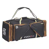 SHERWOOD Unisex – Erwachsene Tragetasche Code III LE-Large | Transporttasche für Sport-BZW. Eishockeyausrüstung | inkl. Tragegurte | 4 Außenfächer | 104 x 60 x 45 cm | schwarz-Gold, (104x60x45 cm)