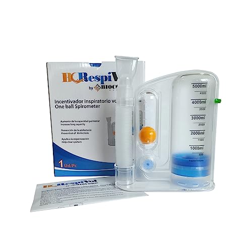 BC Respivol - Ein Ball Spirometer - Spirometrie-Über, 5000 ml