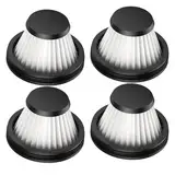 HEIBTENY Filter Ersatz Für Baseus Filterpatronenfilter für A2 Pro Handstaubsauger Schwarz(4 PACK)