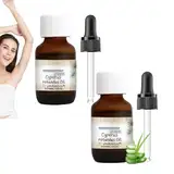 2 Stück Cyperus Rotundus-Öl, 60 ml reines Cyperus-Öl zur Haarentfernung, Körperhaarentfernung für Frauen | Cyperus Oil Natural, Haarentfernung für Frauen, Reduzierung des Körperhaarwachstums mit