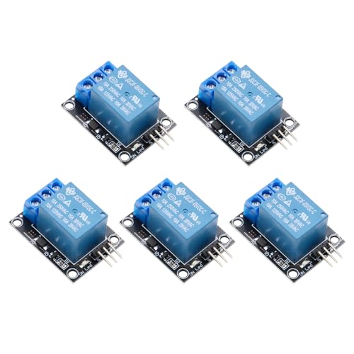 AYWHP 5 PCS 5V Einkanal Relaismodulplatine kompatibel relais 230v für arduino Relais