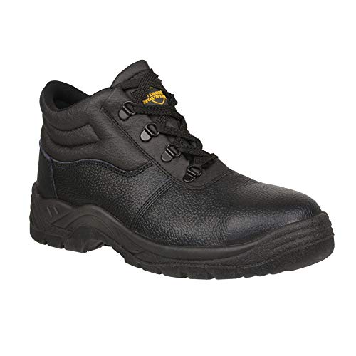 Iron Mountain IMBT227 Unisex wasserdichte Arbeits- und Utility-Sicherheitsstiefel, Schwarz, EU 44