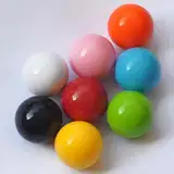 Boccia Kugeln - Petanque Zielkugel Pigtails - 10 Schönes Bunte Zielkugel für Boule Spiel - 30 mm - 15 Gramm - jeu de Boules