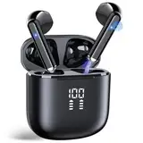 AI Übersetzer Kopfhörer, 3-in-1 Bluetooth 5.4 Sprachübersetzer mit 164 Sprachen, 6 Übersetzungsmodi Echtzeit Übersetzer Ohrhörer mit APP, ENC Rauschunterdrückung Kopfhörer für Lernen, Reisen, Business