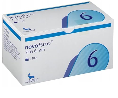 Novofine 6mm x 31g 100ct Novo nordisk by Novofine