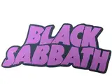 Black Sabbath Cut Out Logo Aufnäher Patch Gewebt & Lizenziert !!