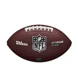 Wilson American Football NFL Stride Pro Eco, Gen Green, Mischleder, Offizielle Größe, Braun