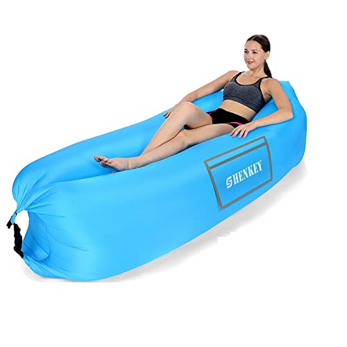 Aufblasbarer Safa, Wasserdichtes Luftsofa mit Tragbarem Paket, Aufblasbare Liege,Luft Sofa Couch für Das Reisen, Kampierend, Wandernd, Pool und Strand-Partys