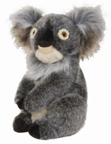 Daphne's Koala Schlägerhauben Grau-Schwarz