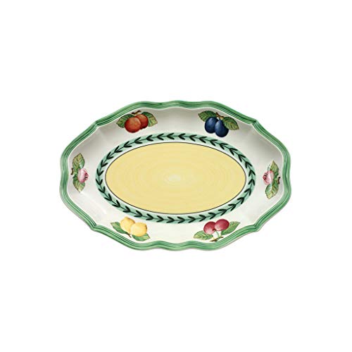 Villeroy und Boch French Garden Fleurence Beilagenschale, Premium Porzellan, Weiß/Bunt