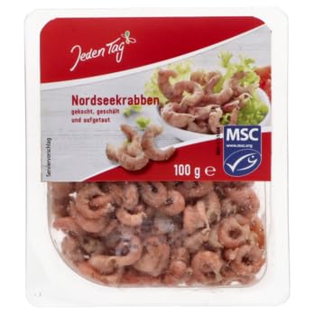 Jeden Tag MSC Nordseekrabben 100g Packung
