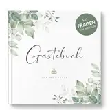 AmzLinkal Gästebuch Hochzeit mit Fragen zum Ausfüllen - Unvergessliche Hochzeitsbuch, Geschenk ideal für Hochzeiten, Jahrestage und Frisch Verheiratete