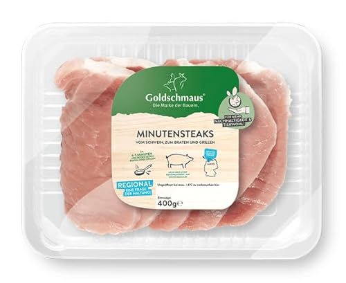 Goldschmaus Schweineminutensteak, 400 g
