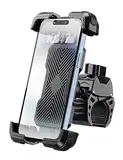 Grefay Handyhalterung Fahrrad, Handyhalterung Motorrad -Universal 360° Lenker Halter für iPhone 15 14 13 12 Pro Max Plus, Samsung S23 S22, Smartphone(4.7"-7.2")