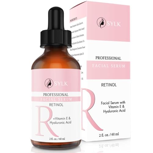 Retinol Serum Gesicht mit Hyaluron für Microneedling Hochdosiert | Testsieger | Falten Weg Soforteffekt | Anti Aging Gesichtsserum | Pickelmale & Pigmentflecken Entferner Gesicht | 60 ml