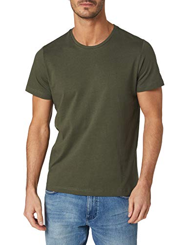 s.Oliver Herren 2119128 T-Shirt, 7940 grün, L
