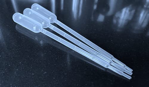 AE-GLAS: Pipette 1ml Messpipette Einwegpipette Dropper Transferpipetten (15 Stück)