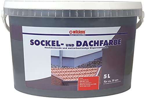 Wilckens Sockel- und Dachfarbe matt, 5 l, Anthrazit