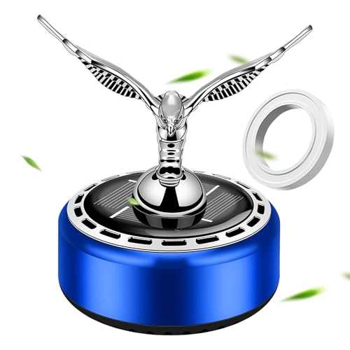 Auto Duft, Drehender Solarbetriebener Aromatherapie-Diffuser, Parfümöl Diffusor Mit Langzeitduft Und Innenraum Deko Accessoires Für Damen & Herren
