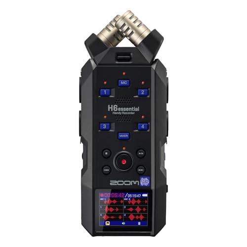 Zoom H6essential 32-Bit Handy Recorder, schwarz