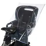 Diago Universal Regenschutz für Kinderfahrradsitz (Britax Römer, Thule, hamax) - Einfache Befestigung, Schutz vor Schmutz und Regen, einfache Aufbewahrung, Schadstofffrei