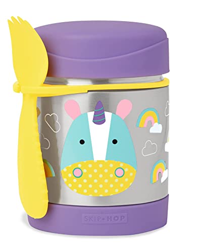 SkipHop Zoo Insulated Food Jar, Eureka Unicorn