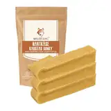 Wildfang® Yak Hartkäse Kaustab dem Himalaya Rezept für Hunde, Kauspielzeug, Langer Kauspaß, geruchlos, Nicht splitternd, alle Hundegrößen und Welpen, Himalaya-Yak-Hundekauknochen - 3 x M