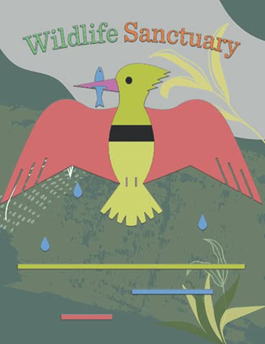 wildlife sanctuary: A coloring, activity, and safety guide to living in country