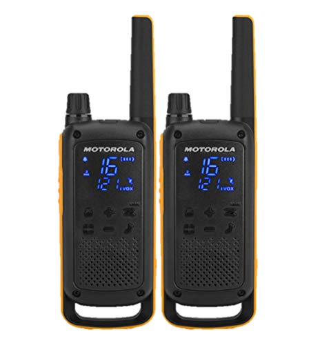 Motorola Talkabout T82 Extreme PMR Funkgerät - Twinpack, 20*5*3,Schwarz, Orange