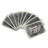 VOBOR Auto Reifenpflaster,10 Stück Universal Naturkautschuk Reifenreparatur Patch,80 * 120 mm,für LKW Motorrad Fahrrad