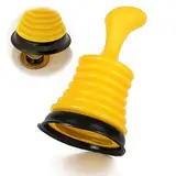 Saugglocke Klein Pömpel Abfluss 18cm Pümpel Saugglocke Plunger Sink Maximale Saugkraft Saugglocke Unverzichtbare Haushaltsgeräte für Bad Küche Dusche Toilette in Notsituationen Badewanne