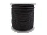 Abio Seil 4mm 10m Schwarz Wäscheleine Schnur Kordel Maurerschnur Nylonschnur Seile Outdoor Bundeswehr Ausrüstung Tau Rope Zeltschnur Spannseil Bootsleine Nylonseil Reepschnur Schwarz 4mm / 10m