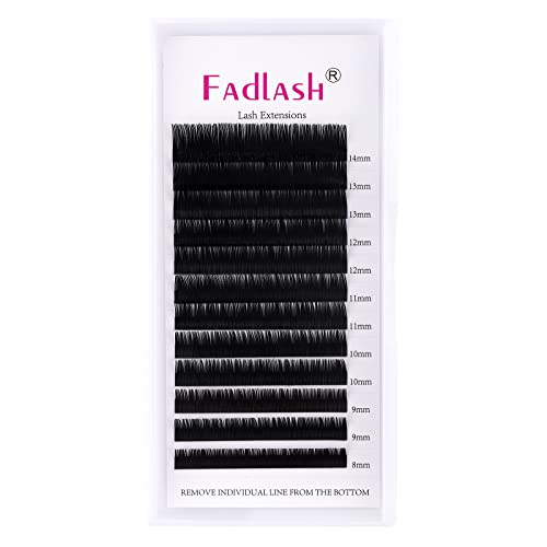 Individuelle Klassische 1:1 Wimpernverlängerung 0.20mm D Curl Mix 8-14mm Wimpern Professionelle Klassische Individuelle Wimpernverlängerung Schwarz Natürliche