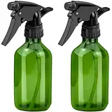 KINGOZOYI 2 Stück Sprühflasche 300ml, Kunststoff Leere Sprühflasche mit Verstellbare Sprühkopf für Pflanze Blumen Reinigung Gartenarbeit Küche