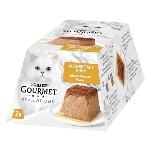 Gourmet Gourmet Purina Gourmet Revelations Mousse mit Huhn, 24er Pack (24 x 57 g)