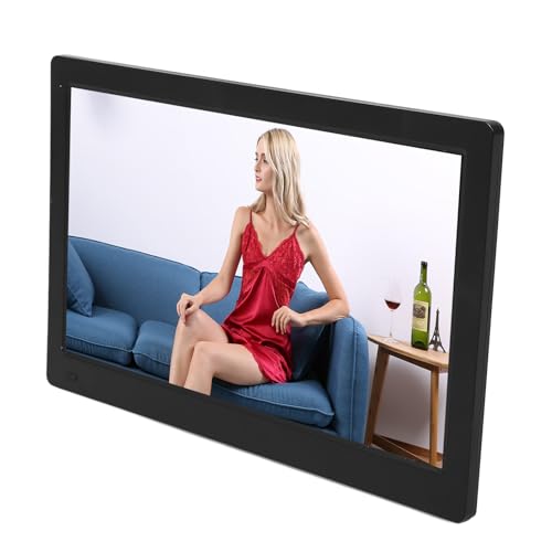 15,6 Zoll 1080p HD Auto -Spiele Multifunktional Smart Digital Bilderrahmen, Fernbedienungssteuerung, Wecker (EU-Stecker)