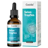 Casida® Selen Tropfen hochdosiert - Natriumselenit - vegan & frei von unerwünschten Zusatzstoffen - 50 ml