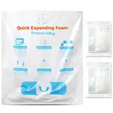 38,1 x 45,7 cm, 2 Stück, TONESPAC Instant-Pack, schnell ausdehnender Schaumstoff, X-100, Verpackungsbeutel für Verpackung und Versand