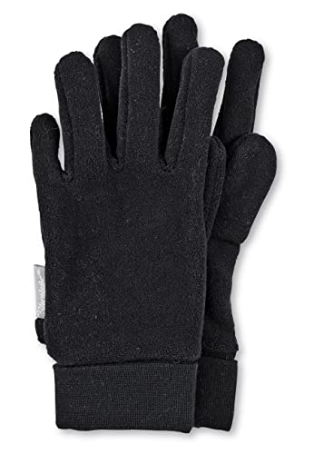 Sterntaler Jungen Fingerhandschuh Handschuhe,, per pack Schwarz (schwarz 590), 8 (Herstellergröße: 8)